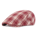 Scally Cap Plaid Peaked Cap