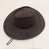 Bullhide Denim Hat Faux Suede Western Cowboy Hat Knight's Cap