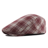 Scally Cap Lattice Rear Metal Buckle Adjustment Beret