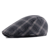 Scally Cap Lattice Rear Metal Buckle Adjustment Beret