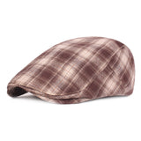 Scally Cap Plaid Peaked Cap