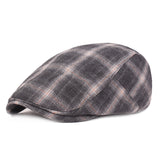 Scally Cap Plaid Peaked Cap