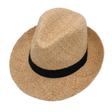 Sombreros Hat Hand-Woven Travel Seaside Vacation Sun Protection Straw Sun Hat