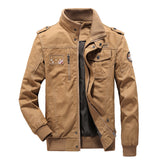 Men Fit Bomber Jacket Windbreaker Moto Street Coat Men's Clothing Casual plus Size Men's Jacket Embroidery Epaulet Loose Air Force Overalls Men