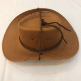 Bullhide Denim Hat Travel Chicken Feather Cowboy Hat Western Summer Sunshade Hat for Men