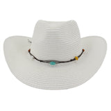 Wester Hats Western Straw Cowboy Hat Sun Visor Beach Hat