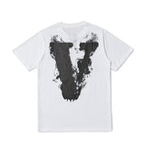 V Lone T Shirt Angel Splash Ink Smoke Loose plus Size Couple Bottoming Shirt