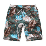 Men's Summer plus Size Sports Retro Fashion Casual Hawaii Beach Printed Shirt Two Pieces Men Shirt