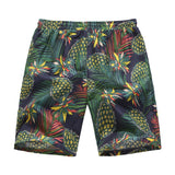 Summer Trendy Fashion Couple Casual Hawaiian Beach Shorts Sleeve Suit Men Shirt