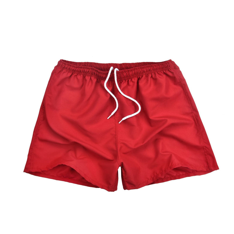 Mens Swim Trunks Sports Shorts Men's Men's Pants Solid Color Men's Clothing
