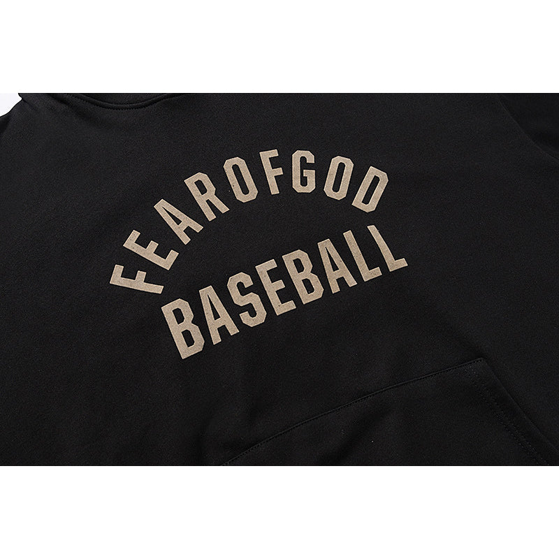 Fog Fear of God Hoodie Printed Large Size Hooded Sweater Men's and Women's Jacket