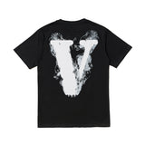 V Lone T Shirt Angel Splash Ink Smoke Loose plus Size Couple Bottoming Shirt