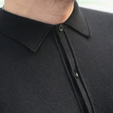Men Casual Jacket Slim Coat Lapel Half Sleeve Summer Short-Sleeved Cardigan Short Sleeve Sweater