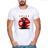 Anime Tshirts Aesthetic Men's Shirt Men's T-shirt Short Sleeve Anime Print Summer plus Size Fashion Casual