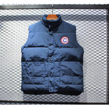 Men's Vest Casual Sleeveless Jacket Men Jacket Men Thick down Jacket Casual and Comfortable