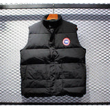 Men's Vest Casual Sleeveless Jacket Men Jacket Men Thick down Jacket Casual and Comfortable