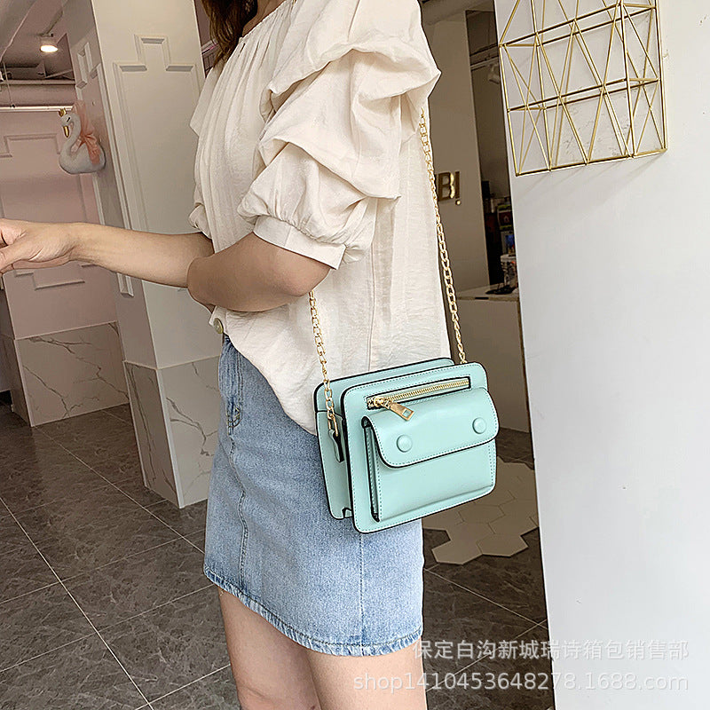 Crossbody Bag Summer Textured Small Square Bag