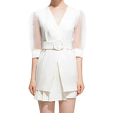 Women Skirt & Blzer Suit Uniform Designs Formal Style Office Lady Bussiness Attire Two-Piece Dress
