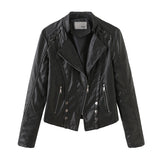 Hot Pink Motorcycle Jacket Women's Leather Jacket Women's Slim Fit Women's Motorcycle Clothing Coat