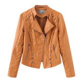 Hot Pink Motorcycle Jacket Women's Leather Jacket Women's Slim Fit Women's Motorcycle Clothing Coat
