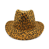 Wester Hats Men Women Couples' Cap Woolen Western Cowboy Top Hat