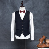 Mens Dress Vests Business Waistcoat Coat Vest