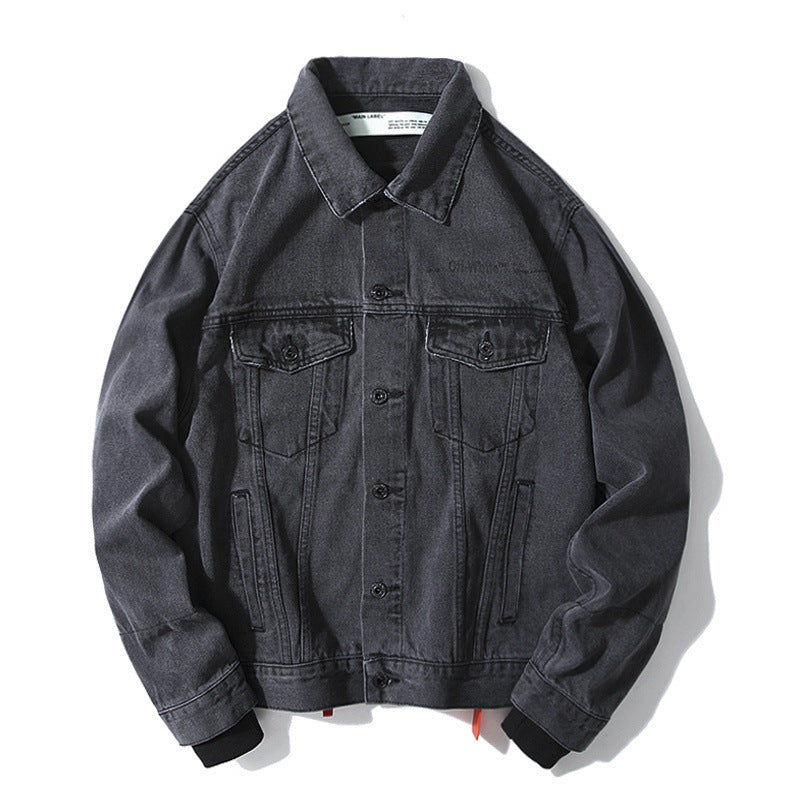 Arrow Denim Jacket Jean Coat Off Ow Arrow Denim Jacket For Men And Women Owt