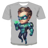 Captain America T Shirt Men's T-shirt 3D Printed T-shirt Casual Short Sleeve Shirt