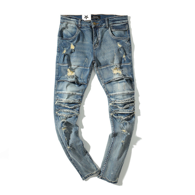 Jeans Men's plus Size Retro Sports Trousers Casual Men's Clothing Trousers Men Jeans