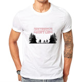 Stranger Things Clothes plus Size Retro Sports Printed plus Size Retro Sports Men's Short Sleeve T-shirt