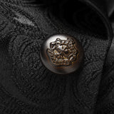 Mens Black Suit Men's Suit Fashion Tops Casual Slim-Fit Trendy Suit Jacket Men