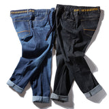 Prospector Jean Autumn and Winter Quality Large Size Elastic Waist Jeans Men's Big Size Men Jeans