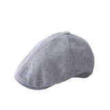 Beret Hat Linen Advance Hats Women's Peaked Cap Men