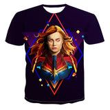 Captain America T Shirt Men's T-shirt 3D Printed T-shirt Casual Short Sleeve Shirt