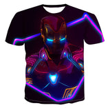 Captain America T Shirt Men's T-shirt 3D Printed T-shirt Casual Short Sleeve Shirt