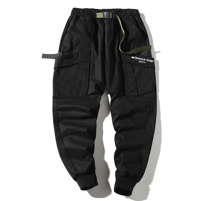Men's Fall plus Size Retro Sports Loose Trousers Casual Men's Clothing Men Cargo Pant