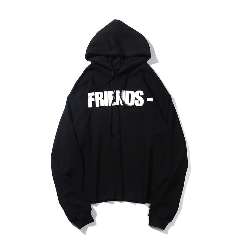 Vlone Hoodie Friends Oversize Hooded Sweater Large V Hoodie Sweatshirts