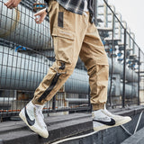 Men's Fall plus Size Loose Casual Pants Retro Sports Men's Trousers Men's Men's Cargo Pant