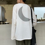Men Long Sleeve T-Shirts Round Neck