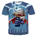 Captain America T Shirt Men's T-shirt 3D Printed T-shirt Casual Short Sleeve Shirt