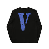 Vlone Sweatshirt Friends Printed Long Sleeve Men and Women Pullover Loose Sweater