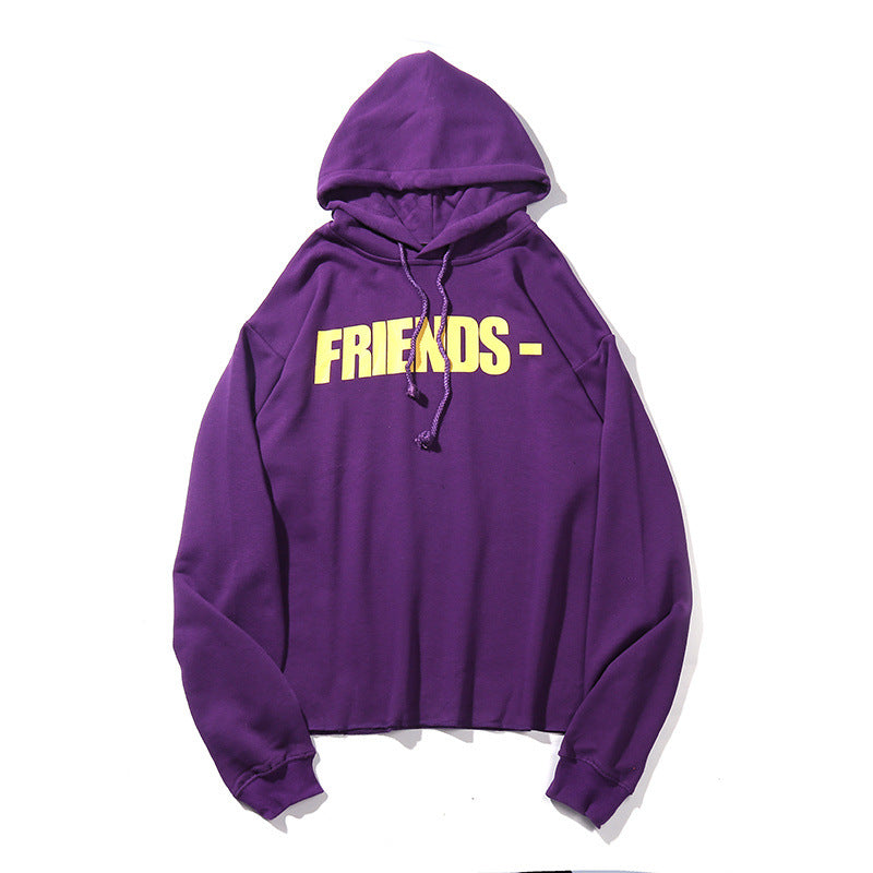 Vlone Hoodie Friends Oversize Hooded Sweater Large V Hoodie Sweatshirts