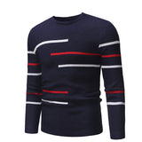 Autumn and Winter Men's round Neck Fashion Pullover Sweater Sports Casual Bottoming Shirt Men Pullover Sweaters