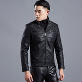 1970 East West Leather Jacket Spring and Autumn Men's Leather Coat Biker's Leather Jacket Coat