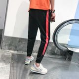 Men Pants Sports Pants Thin Ankle-Tied