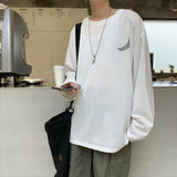 Men Long Sleeve T-Shirts Round Neck