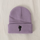 Toque Autumn and Winter Billie Eilish Knitted Hat Pullover Hip Hop Hat Woolen Cap