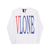 Vlone Sweatshirt Friends Printed Long Sleeve Men and Women Pullover Loose Sweater