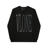 Vlone Sweatshirt Printed LongSleeved Tshirt Large V Sweater Hoodie Sweatshirts