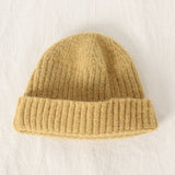 Women Beanies Bowler Male Knitted Cold Cap Skullcap Female Hip Hop Hat Winter Hip Hop Woolen Cap